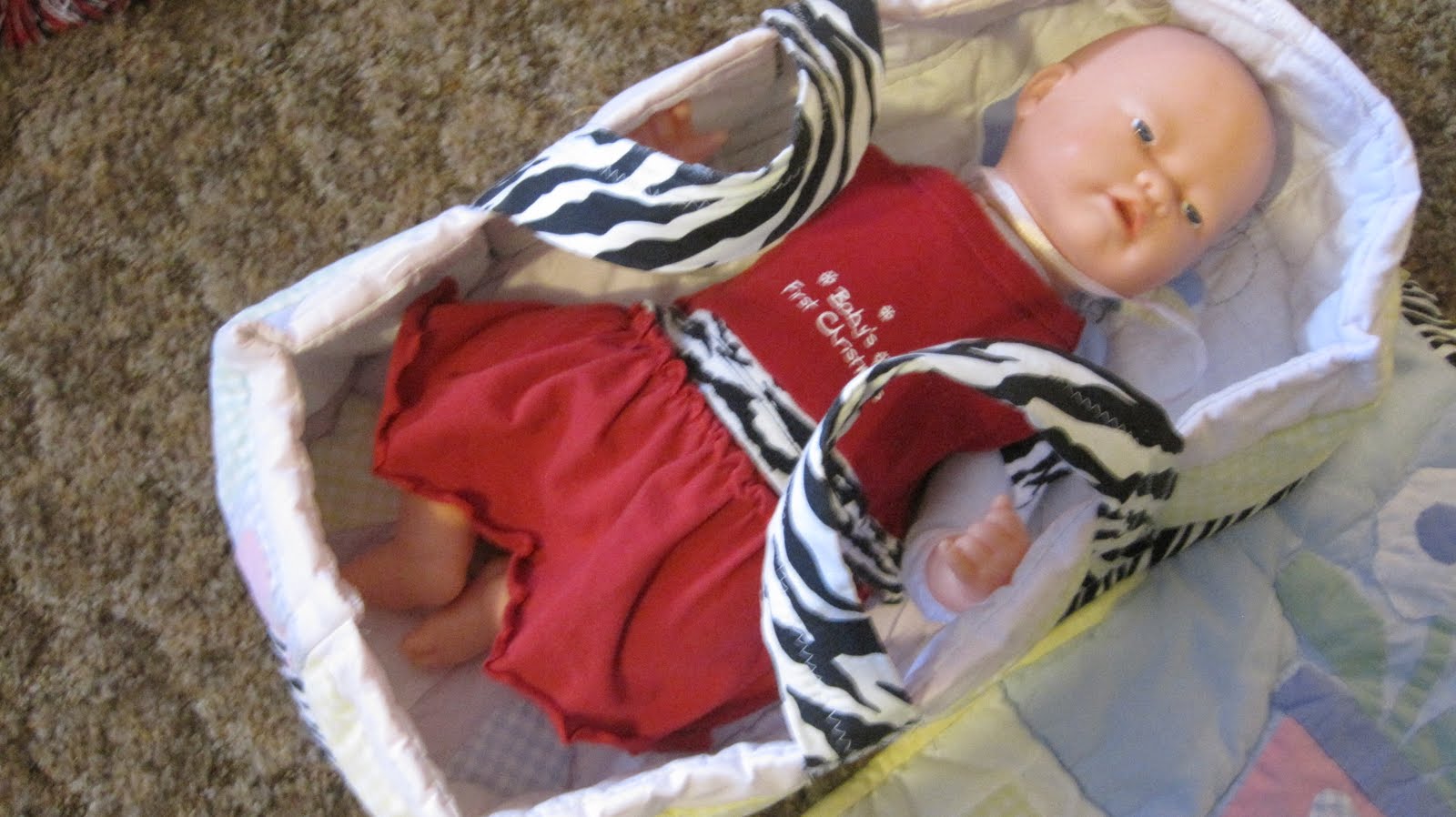 Rita's Sew Fun Special Baby Doll CarryBed