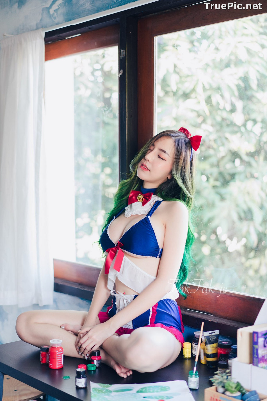 Image Thailand Model - Champ Phawida - Sailor Moon Lingerie - TruePic.net - Picture-11