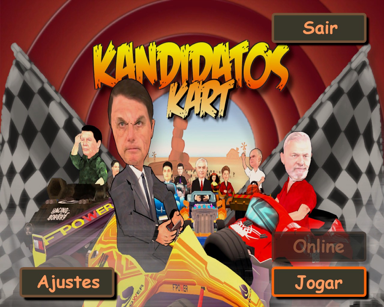 Kandidatos - Jogo de luta entre políticos., AGORA!!! Disponível para PC na  STEAM:  Disponível  para Android na Google Play:, By Shaikonina Games