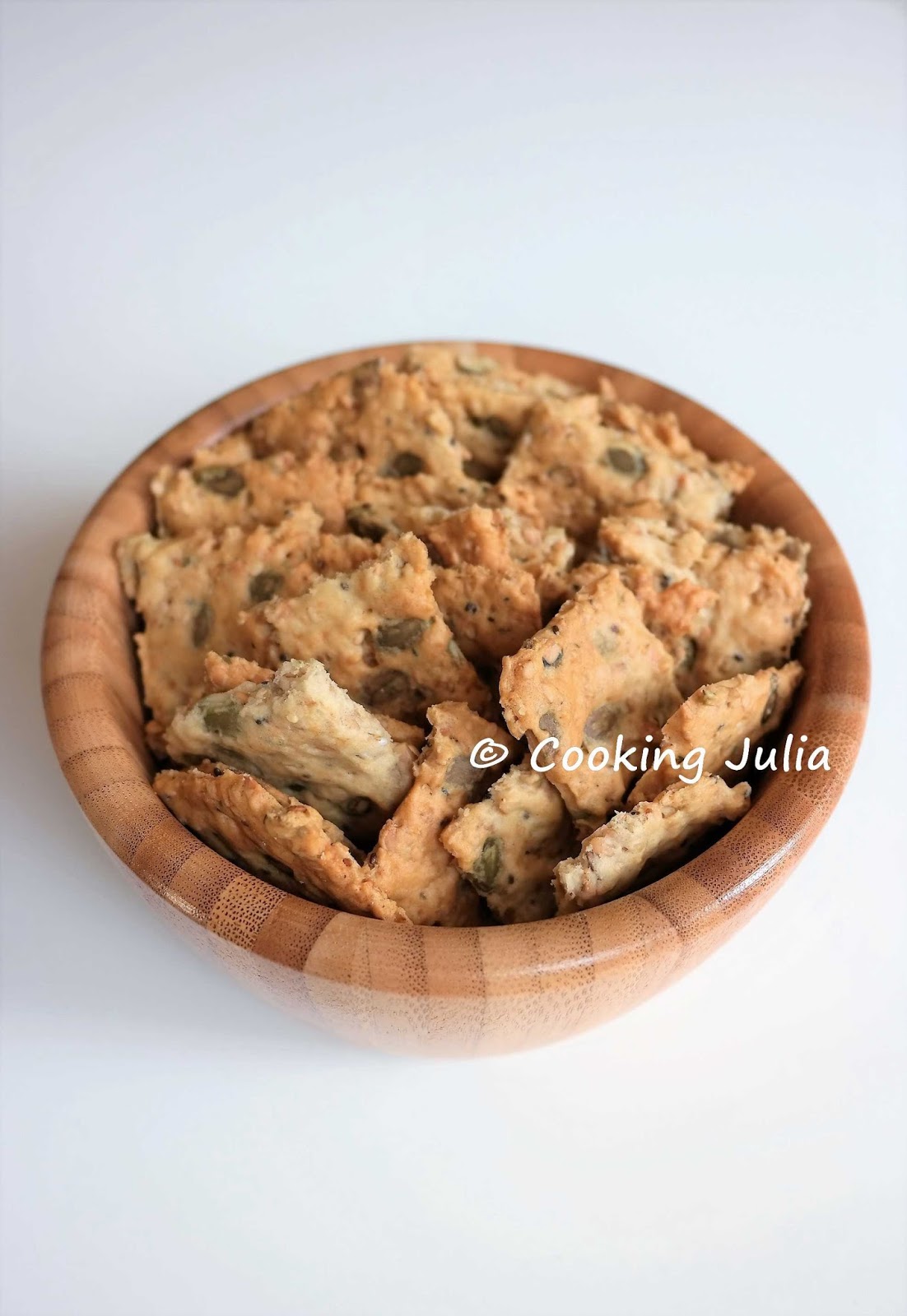 COOKING JULIA CRACKERS MULTIGRAINES