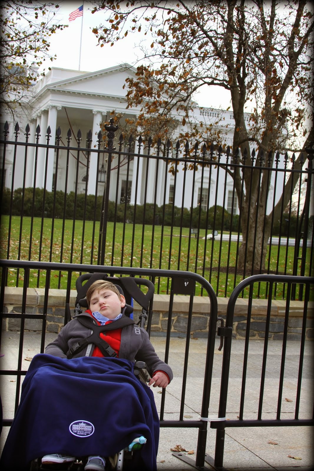 At the White House