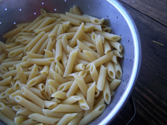 Authentic Italian pasta for dinner!