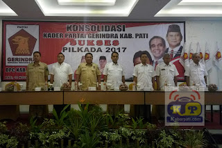 Konsolidasi Kader Partai Gerindra Singgung Sektor Pertanian di Kabupaten Pati
