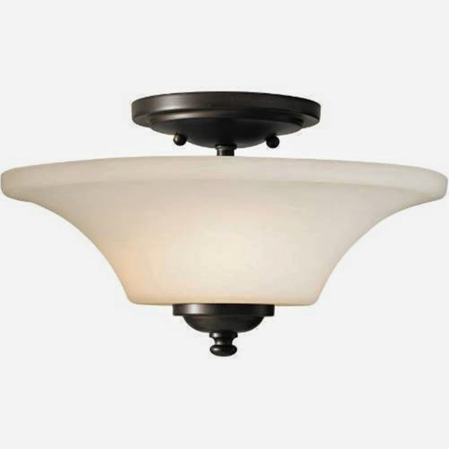 Ceiling Light Fixture with Outlet Murray Feiss SF240ORB Barrington