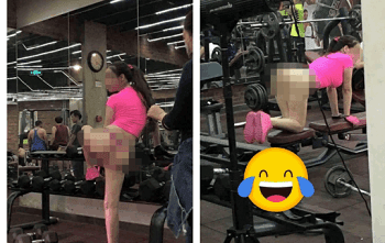 Cô gái mặc nội y đi tập gym: “Tội lỗi thời trang” hồn nhiên dễ mắc