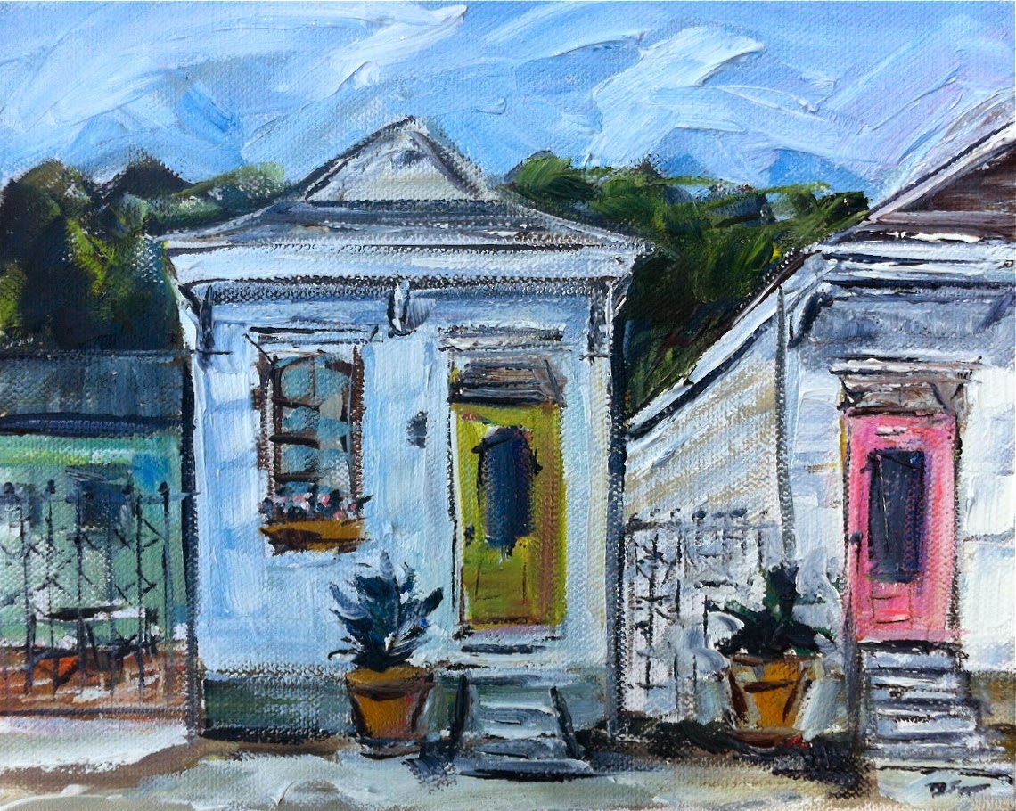Devine Paintings New Orleans Houses Painting