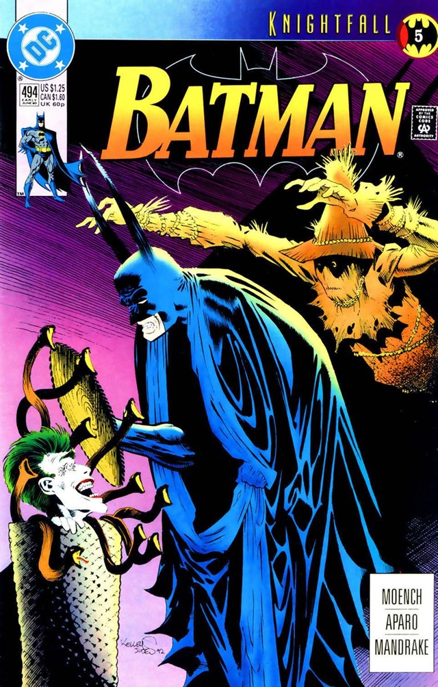 Comicrítico: LA CAÍDA DEL CABALLERO OSCURO - Cuando Batman fue derrotado