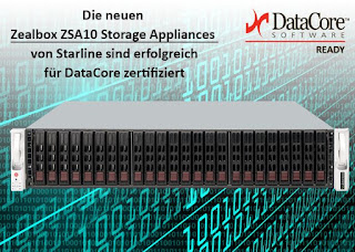 Starline stellt neue DataCore zertifizierte Storage Appliances von Zealbox vor