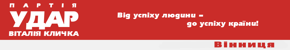 Вінницька обласна організація партії УДАР