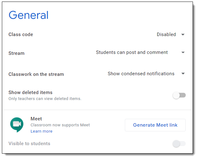 Google Meet Kini Bersepadu di Google Classroom