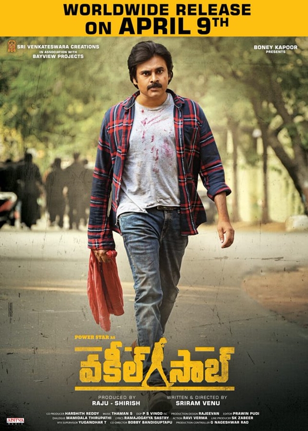 Vakeel Saab: Box Office, Budget, Hit or Flop, Predictions, Posters