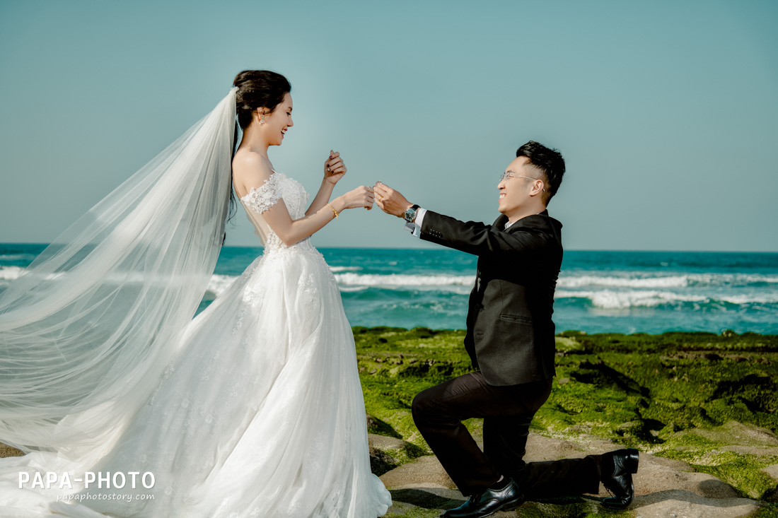 PAPA-PHOTO婚禮影像 老梅石槽婚紗 富貴角燈塔 自助婚紗 桃園婚紗推薦