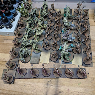 Painting the Death Guard, my AoP winning Army