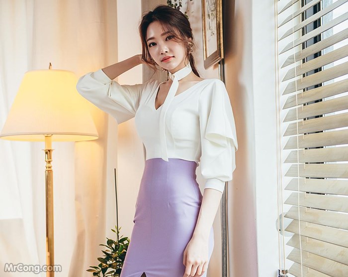 Beautiful Park Jung Yoon in the April 2017 fashion photo album (629 photos) photo 18-7