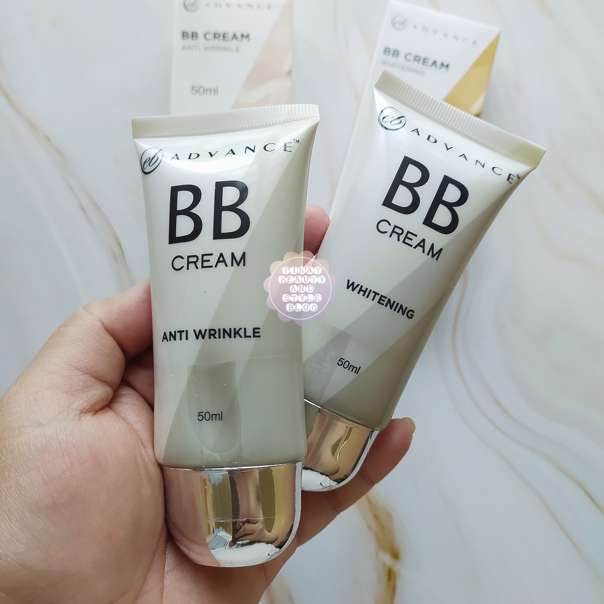 REVIEW EB Advance BB Cream Whitening and Anti Wrinkle Full Coverage