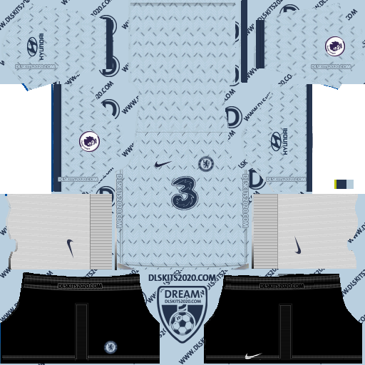 kit dream league soccer chelsea 2020