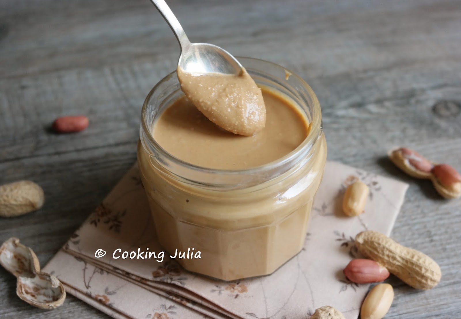 COOKING JULIA BEURRE DE CACAHUÈTE