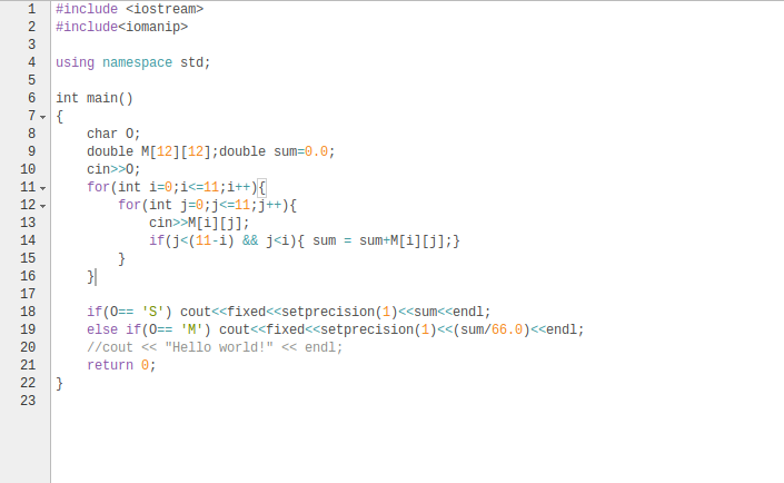URI 1985 problem solve in c++