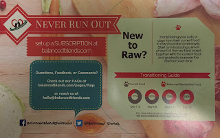 Balanced Blends Raw Diet for Cats