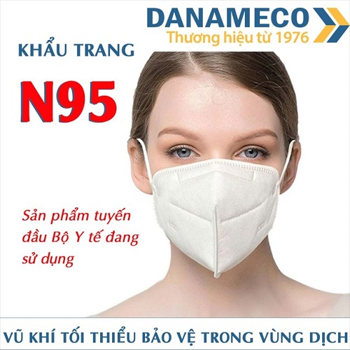 Khẩu trang Danameco N95 – Hộp 20 cái