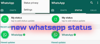 whatsapp new status