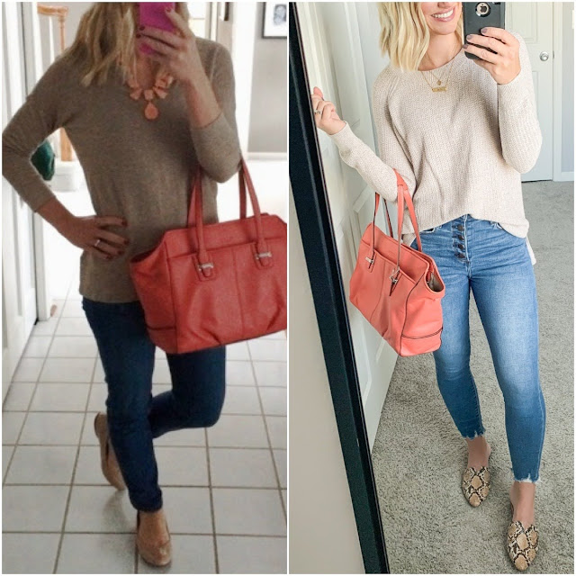 What I Wore Then vs. What I Wore Now