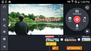 تطبيق KineMaster Pro نسخة مدفوعة للاندرويد