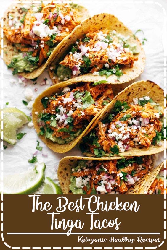 The Best Chicken Tinga Tacos - Julia Recipes