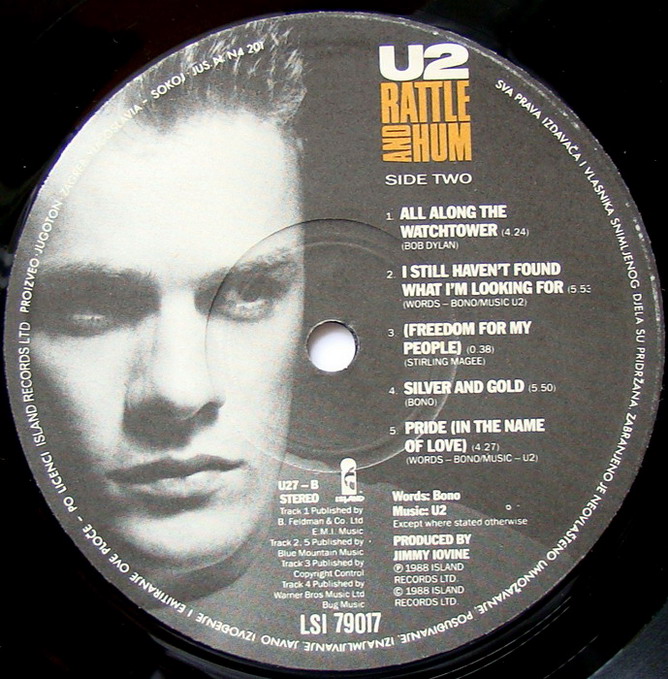 bullet the blue sky rattle and hum bullet the blue sky rattle and hum
