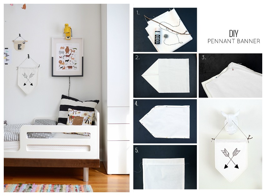 decoracion diy infantil banderola