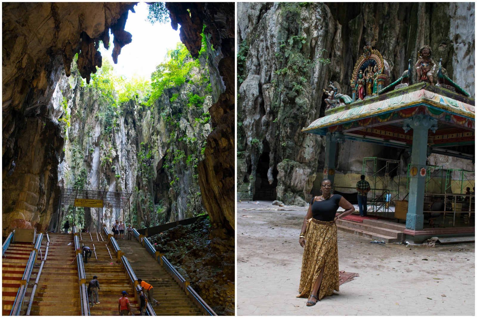 Inside the Batu Caves Temple - Kuala Lumpur Malaysia
