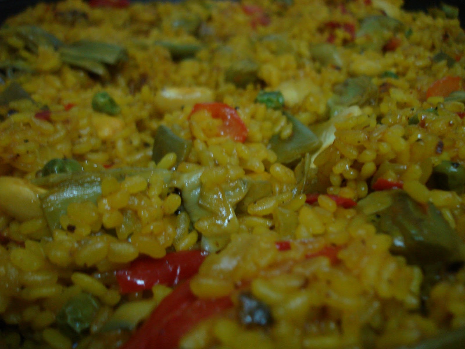 Las recetas de Inmita PAELLA DE VERDURAS