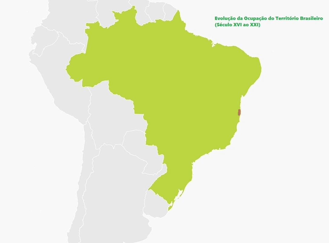 Evolução Ocupacional do Brasil Evolução Ocupacional do Brasil