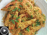garlic butter prawns