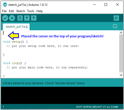 How To Get and To Install A New Library on Arduino IDE | Robotics ...