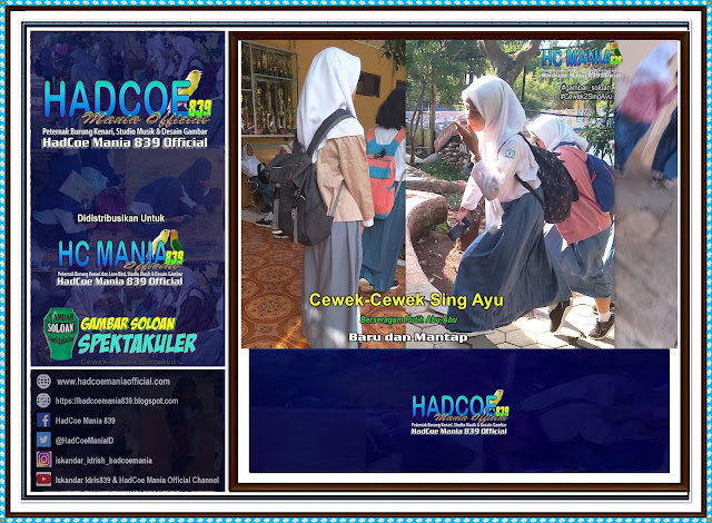Gambar Soloan Spektakuler - Gambar Siswa-Siswi SMA Negeri 1 Ngrambe Cover Putih Abu-Abu - 8