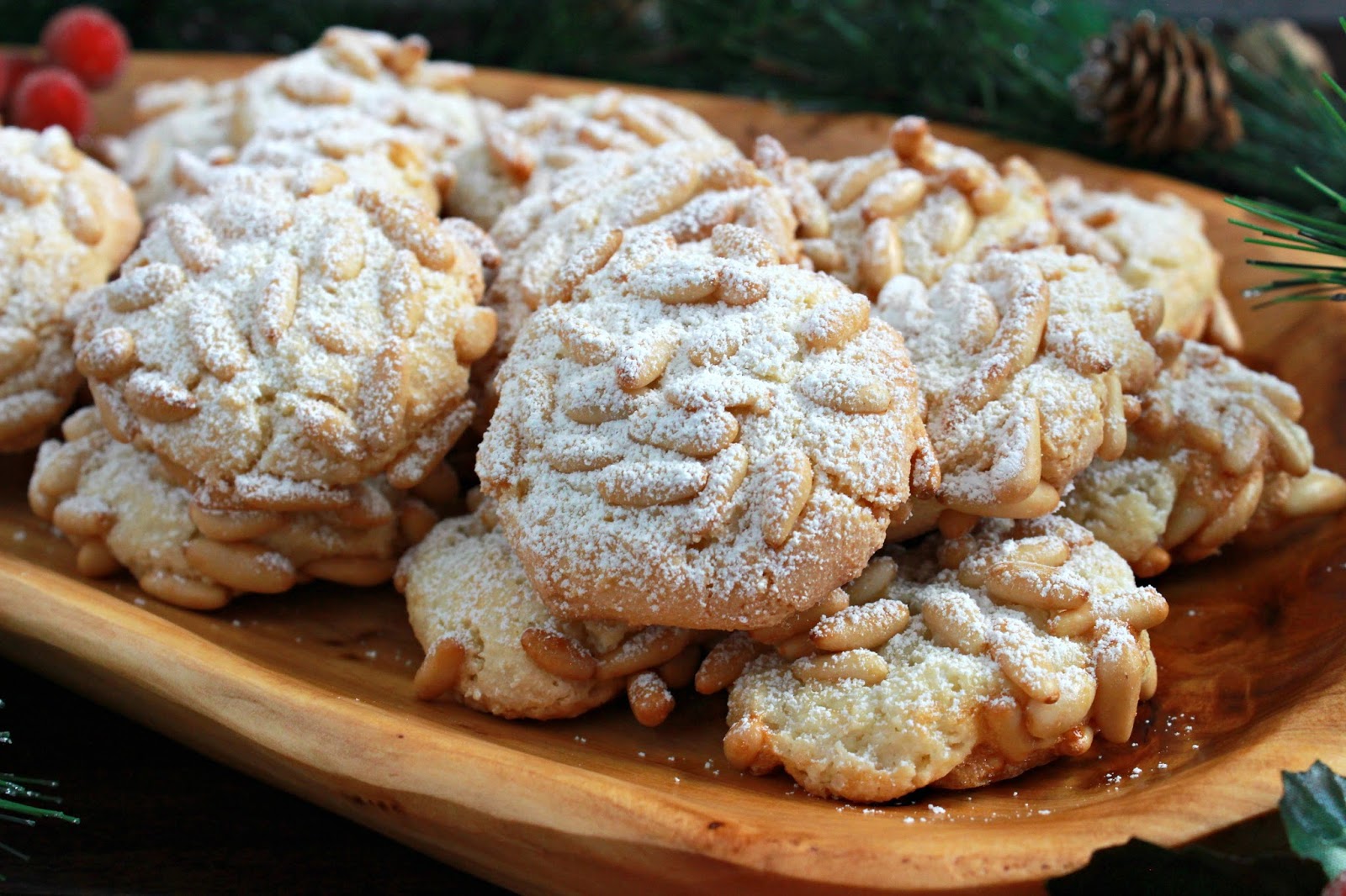 Love and Confections: Pignoli Cookies #ChristmasCookies