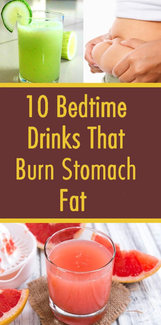 Here Are 10 Bedtime Drinks That Help Burn Stomach Fat Health Tips Two