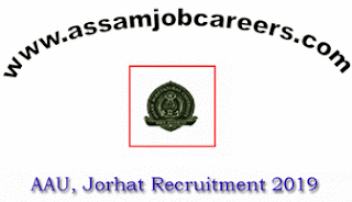 AAU-Jorhat-Jobs
