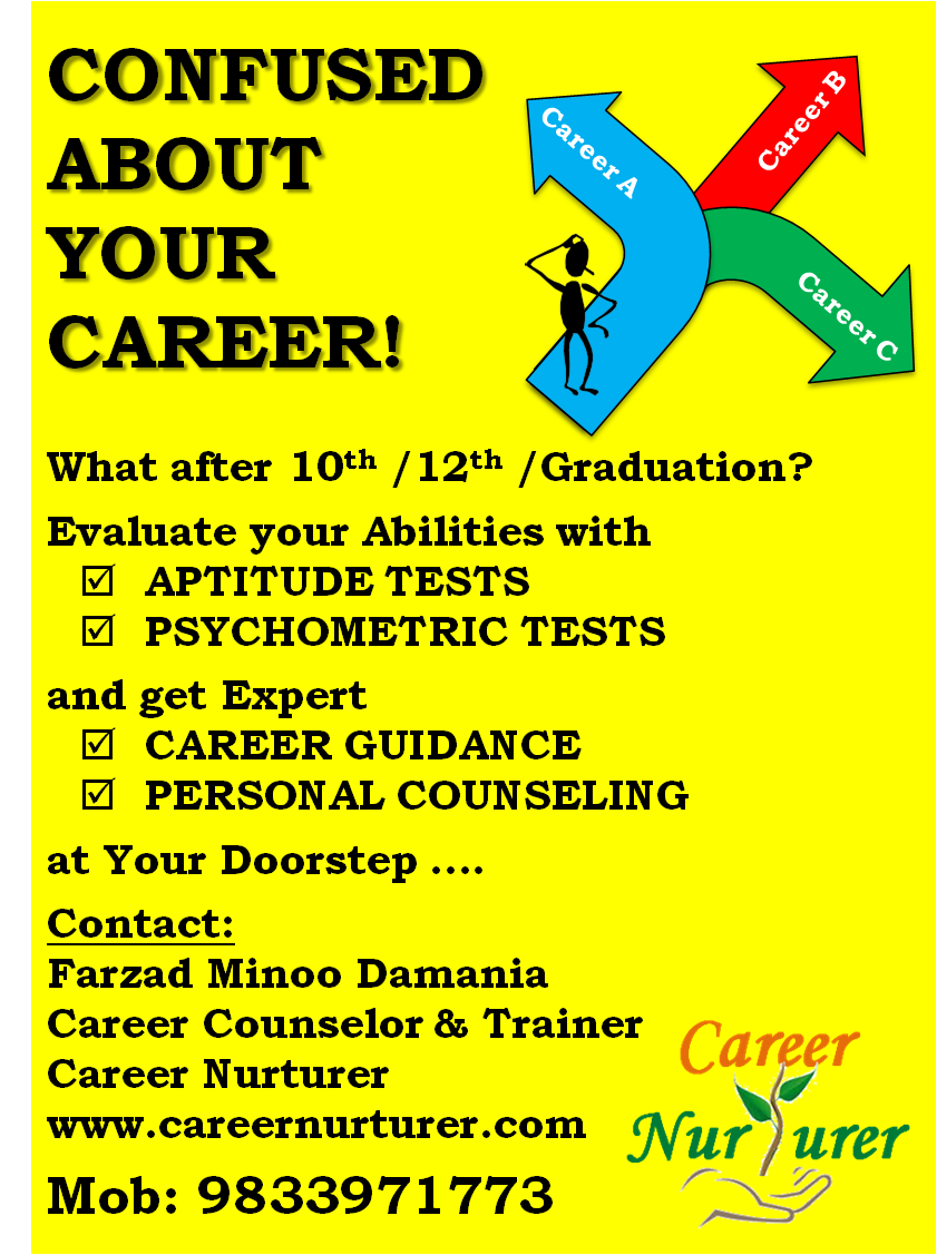 Career Counselling In Mumbai Aptitude Tests And Career Guidance Career Counselling