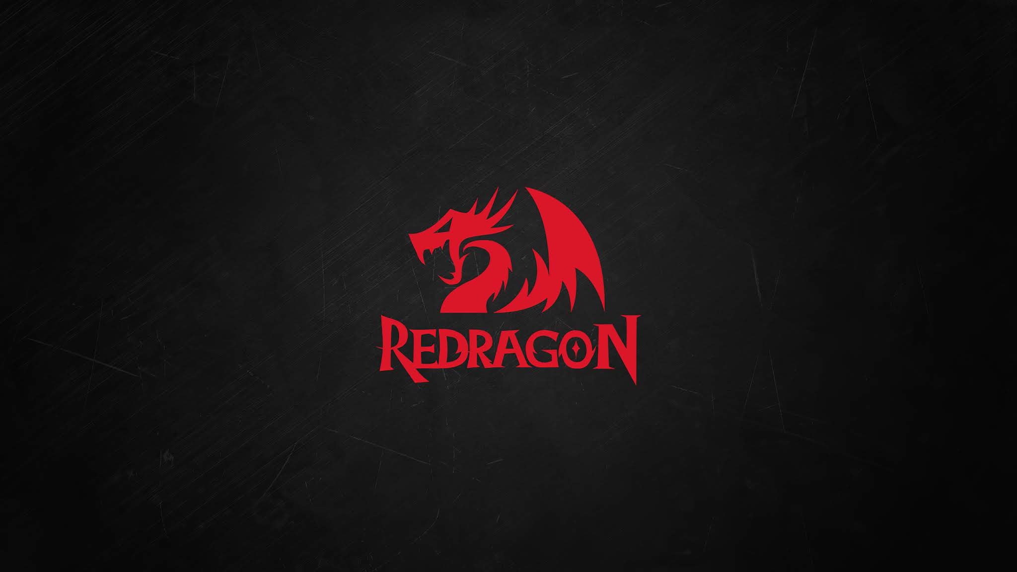 Red Dragon Minimal Logo - XFXWallpapers