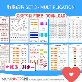 Mama Love Print 自製工作紙 - Fact Family Math 加法 減法 工作紙 Fact Family Worksheets Printable Freebies Activities Daily Funny Math Kindergarten Math
