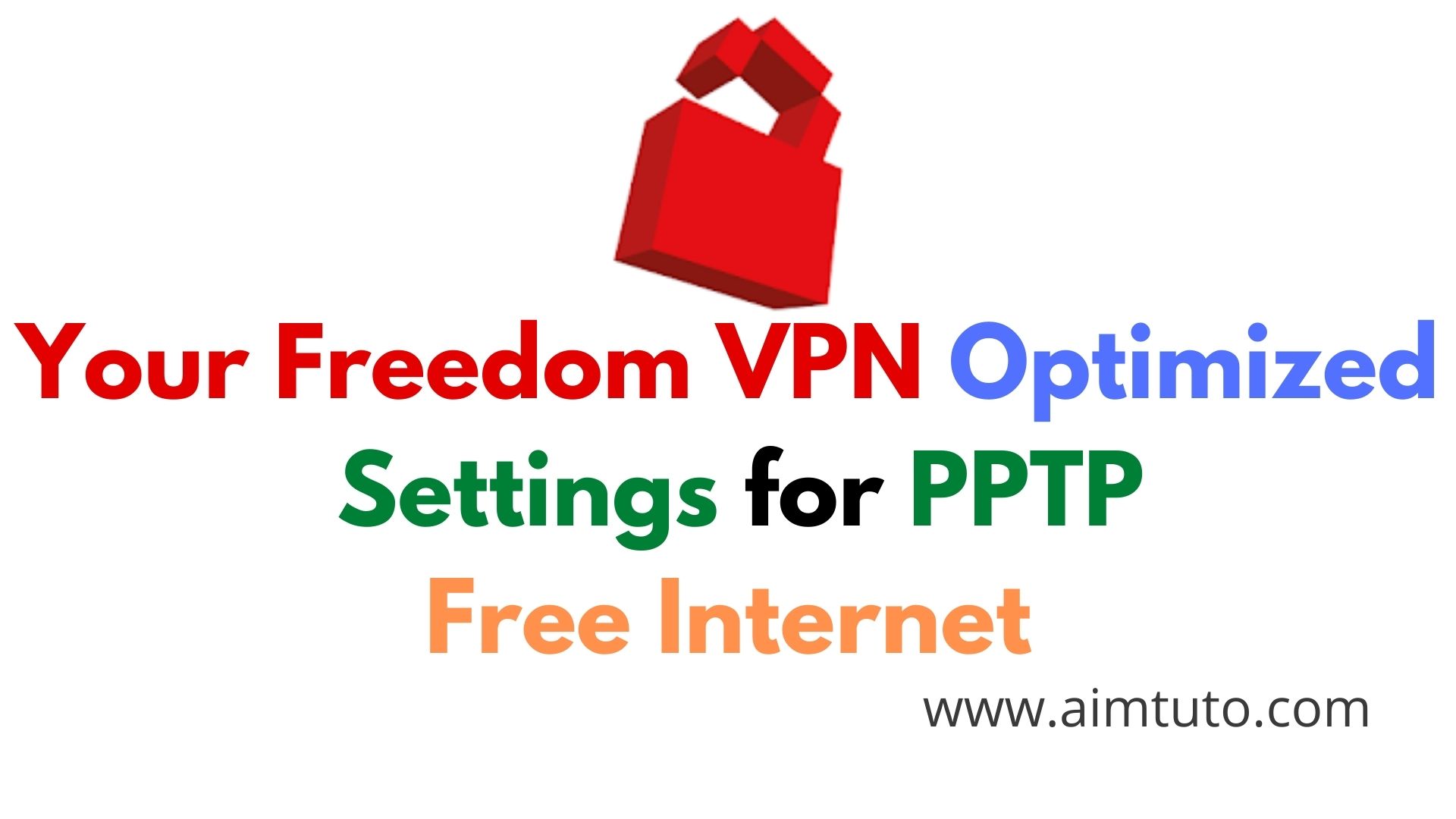 Your Freedom VPN Premium Optimized PPTP Settings on Android for Free
