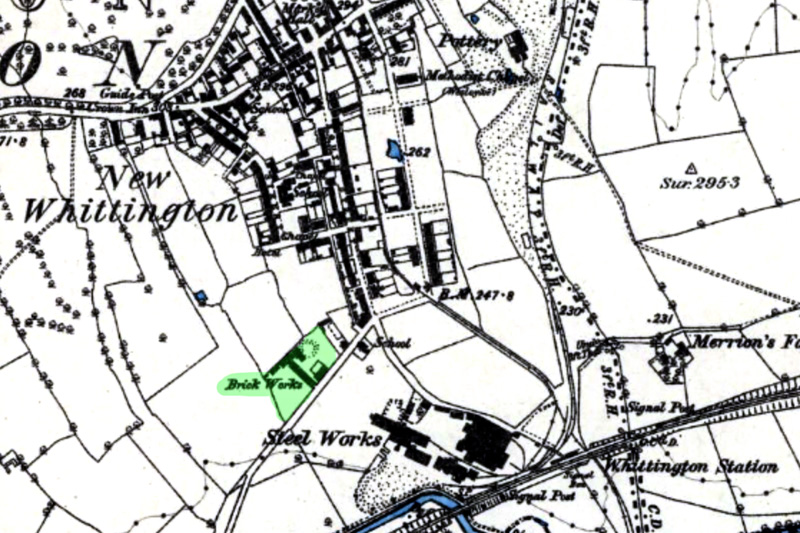 East Midlands Named Bricks Chesterfield & Staveley Brickworks
