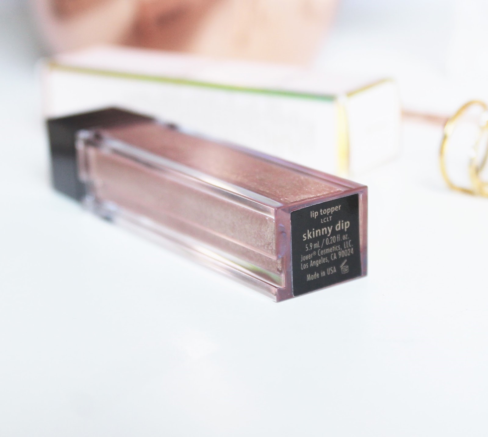 Jouer Lip Topper in Skinny Dip
