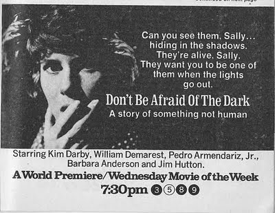 DON'T BE AFRAID OF THE DARK (1973) NO LE TEMAS A LA OSCURIDAD / FRIO EN