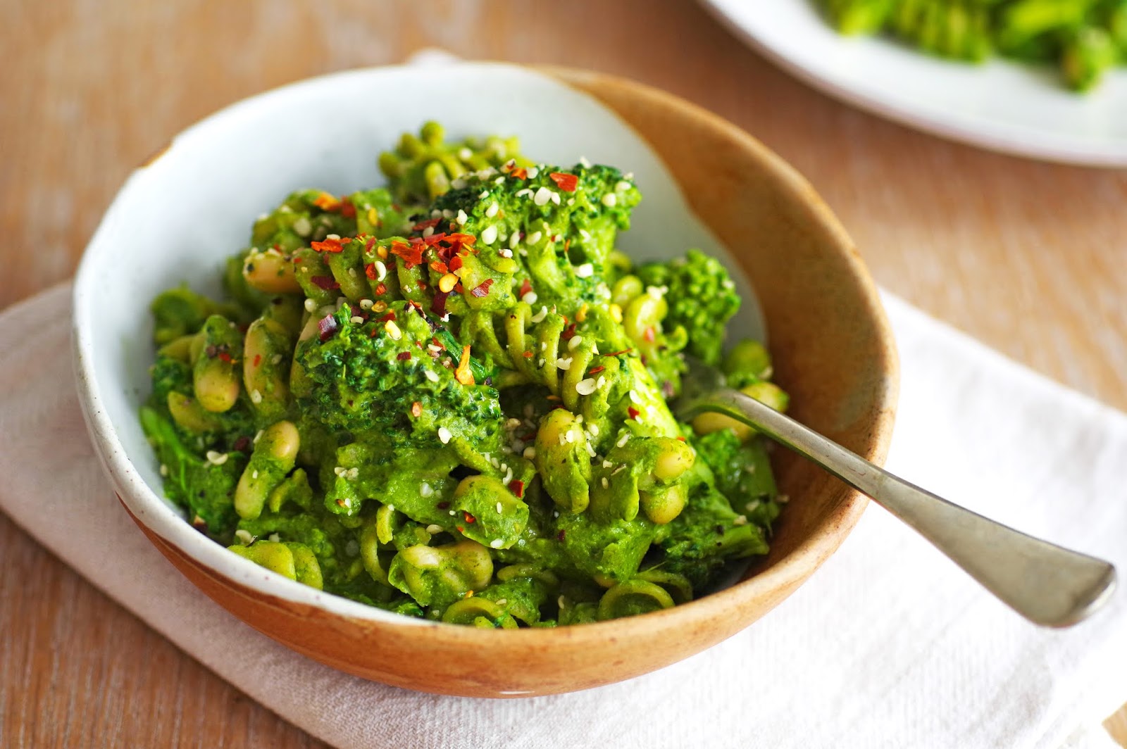 Kale Pesto Pasta Euphoric Vegan