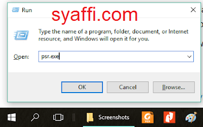 39. Untuk membuka Steps Recorder syaffi com