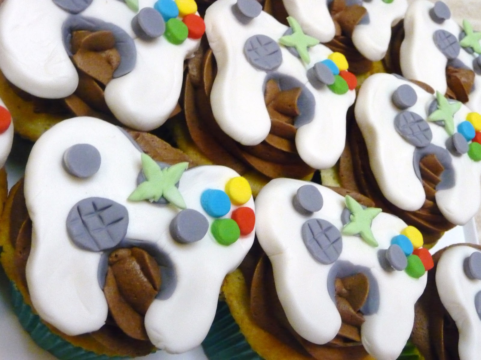 Xbox 360 Gaming Cupcakes