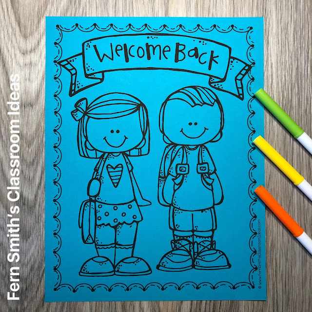 Click Here to Grab This Back to School Coloring Pages Resource!